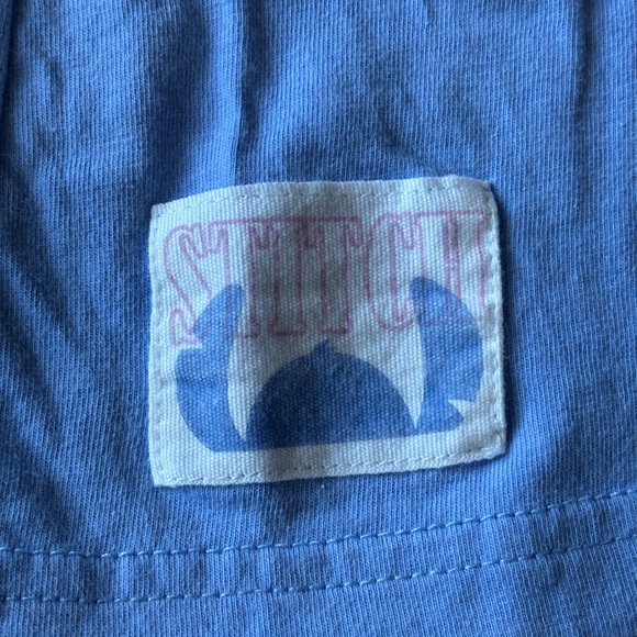 Disney Stitch‎ Womens Medium Christmas Lights Holiday Shirt Lilo and Stitch - Picture 4 of 6